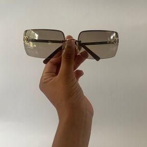 Vintage Chanel Rhinestone Sunglasses